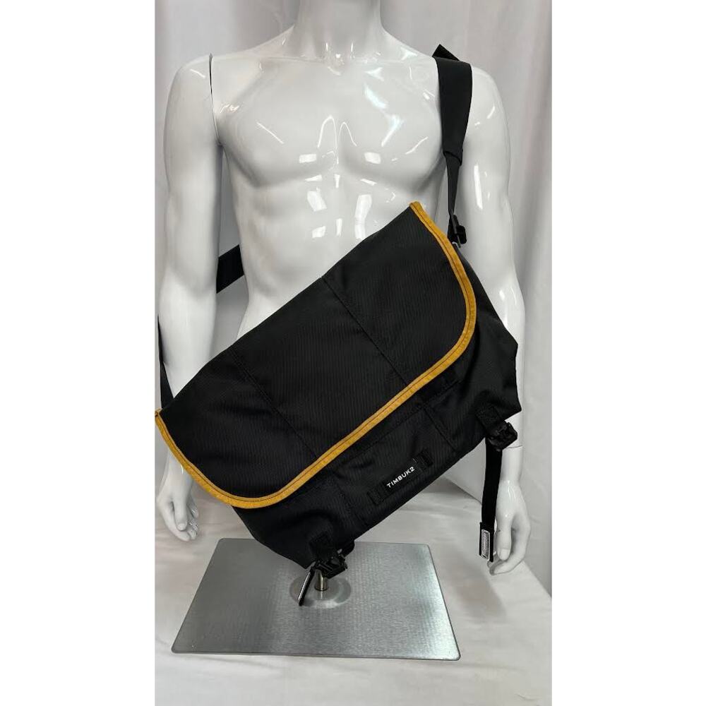 NWT! Timbuk2 Lightweight Flight‎ Messenger Bag BLACK MEDIUM